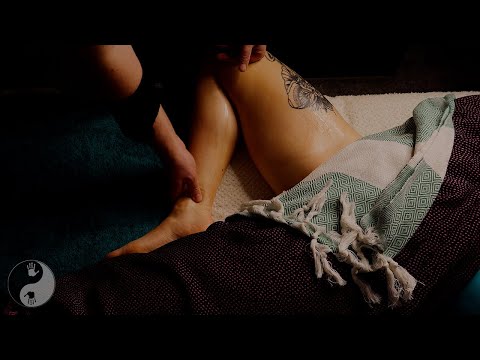 ASMR Soothing Foot & Leg Massage to Ease Aching Muscles