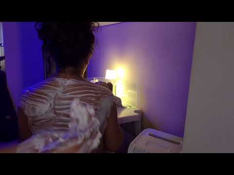 ASMR Dia de SPA: Mimo da cabeça às costas e ombros numa modelo real🌿🌙 (Massagens, pente, arrepios)🎁