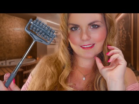 ASMR Luxus Spa Day: Massage, Face Treatment & Friseur (Wellness Roleplay Deutsch)