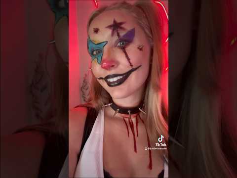 ASMR Clown Makeup 🤡 #asmr #asmrtist #asmrmakeup #asmrwhispering #sleepaid #asmrtingleimmunity