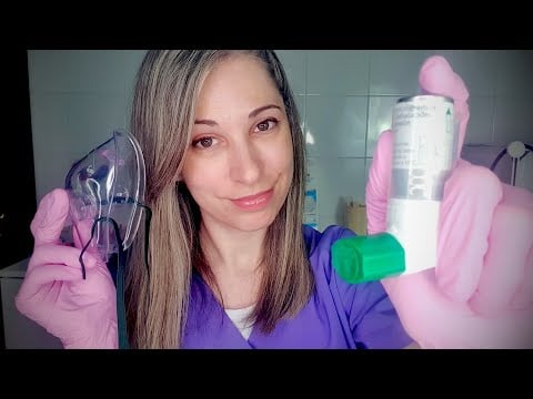 Clinica ASMR | Te hago Pruebas Muy realistas | Bronquitis | Roleplay médico