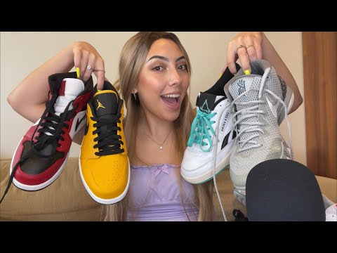 ASMR My Boyfriend’s Shoe Collection | Whispered