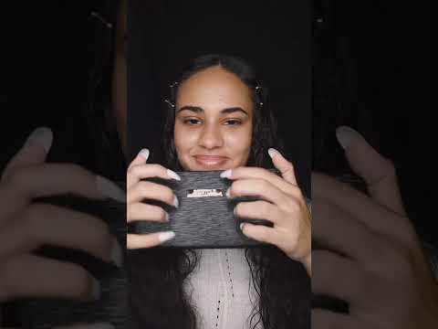 ASMR TRIGGERS E TAPPING NA CARTEIRA DA MAMÃE KKK😴😴 #asmr#amsrtriggers#asmrtapping#viralshort#viral