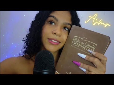 LENDO PROVÉRBIOS EM ASMR LEITURA ATÉ VOCÊ DORMIR