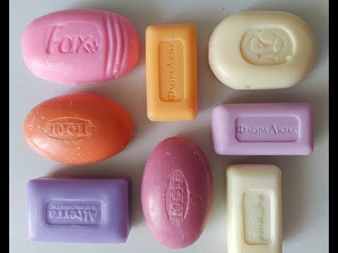 Dry Soap carving ASMR\ relaxing sounds\ No talking. Satisfying ASMR video\ Cutting soap