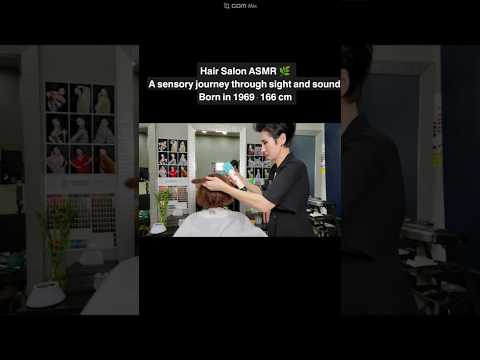 미용실ASMR 시각과청각의 활성화 ##단발컷트 Hair salon ASMR visual and auditory activation ##Shortcut