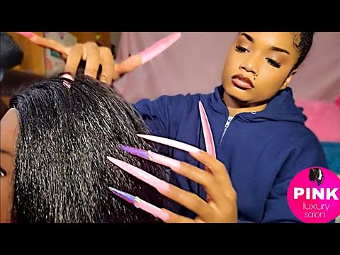 ASMR ~ Ghetto Hairstylist Does Your Hair ( INSTANT REGRET)