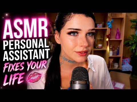 ASMR Personal Assistant Fixes Your Life 💋
