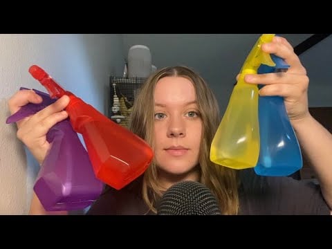 ASMR ULTIMATE WATER SOUNDS (Fast Water Spraying, Pouring, Shaking)