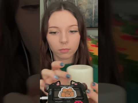 For squishy sounds go to the full video on my channel 🥰 #asmr #notalking