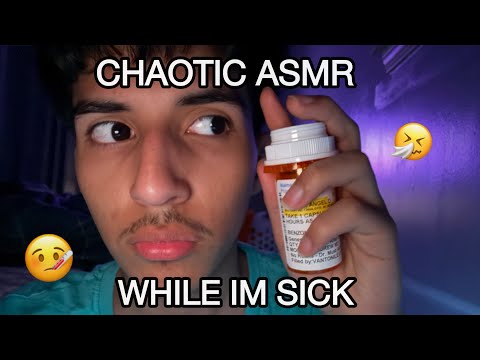 Chaotic ASMR while I’m SICK 🤒