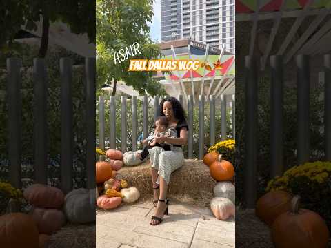 Fall Dallas Vlog 🍁| ASMR Food & Scenic Views #asmr