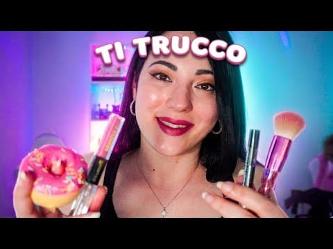 Ti trucco e mi prendo cura di te ASMR ROLEPLAY MAKEUP