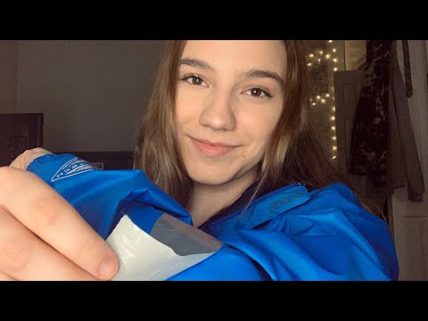 CUSTOM ASMR || Raincoat and DT triggers ||