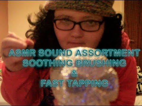 ASMR Sound Assortment Soothing Brushing & Fast Tapping *No Talking*