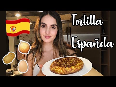 ASMR - COCINANDO Y COMIENDO TORTILLA ESPAÑOLA / DE PAPAS