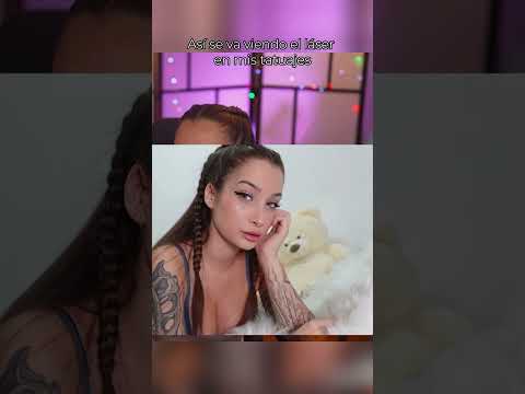 Así va mi proceso de borrado de tatuajes! #asmr #streamer #twitchstreamer #tattoos