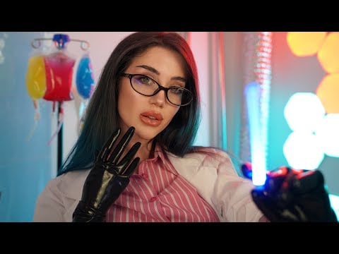 ASMR British Scientist Rearranges Your Face