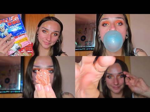 Gum chewing / mouth sounds asmr pt2