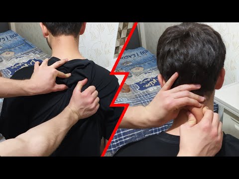 ASMR - Relaxing Neck Massage | Back Massage