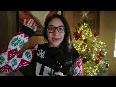 ASMR Español: Whispered Show and Tell: Susurro con Adornos Navideños