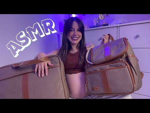 ASMR MONTANDO A MALA MATERNIDADE DO APOLO 💙