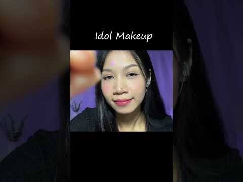 K-Pop Idol Makeup RP #asmr #asmrshorts
