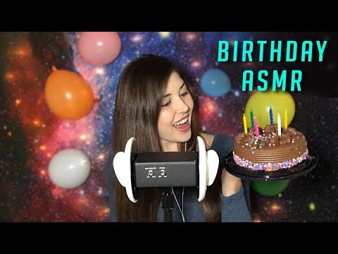 3DIO ASMR - Birthday Roleplay 🎂(Balloons & Cake!)