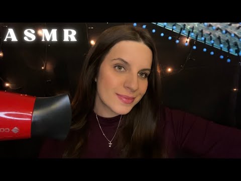 ASMR CUIDANDO DO SEU CABELO (lavagem, hidratação, corte, secagem) Personal Attention