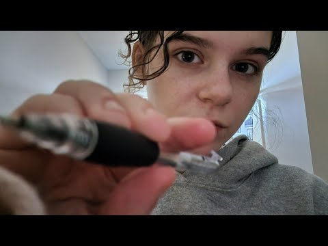 lofi asmr drawing on ur face