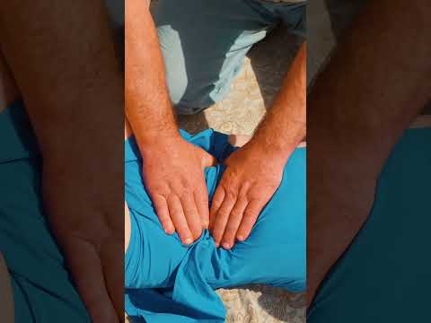 Tears and relief | Painful massage and chiropractic adjustment for Katya #chiropracticadjustment