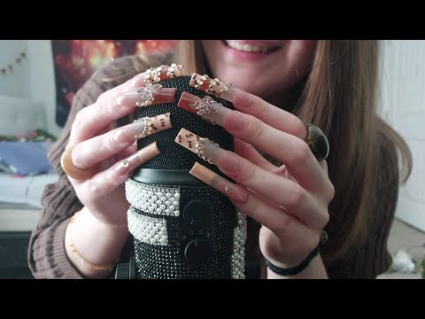 Intense Mic Scratching and Tapping with Mouth Sounds ASMR