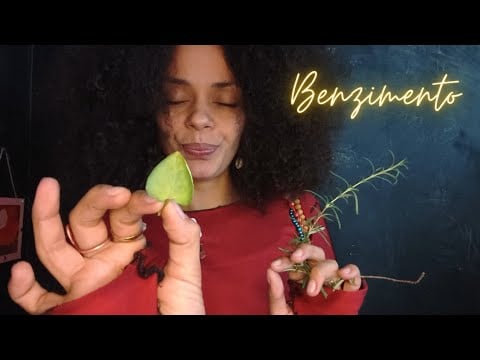 ASMR titia Amena te benze 📿🌿 Roleplay caseirinho 