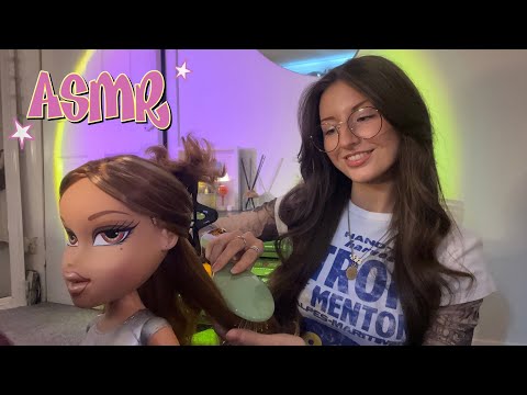 ASMR on my vintage Bratz doll❤️‍🔥✨