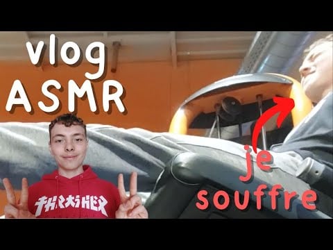 ASMR FR: VLOG séance jambes🦵(je souffre)🦵