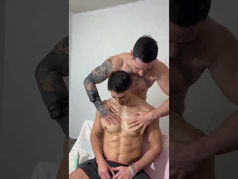 Relax with us #asmrmassage #stressrelief #malebody #backmassage