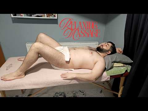 ASMR EXPERIENCE A DEEP RELAXATION THROUGHOUT YOUR ENTIRE BODY -CHEST,LEG,BACK,BELLY,ARM,FOOT MASSAGE