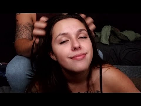 ASMR- Scalp & Back Scratching!