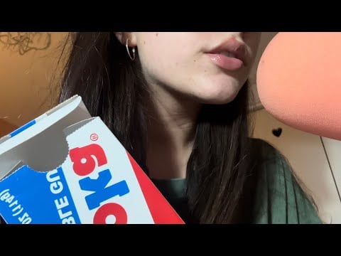 ASMR stupid gum chewing ramble (bubblegum)