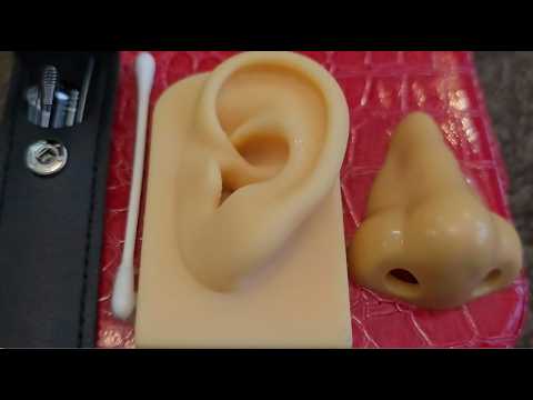 ASMR Ear Cleaning / Nose Cleaning