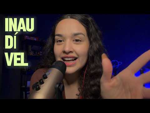 💤 ASMR conversa + leitura em Inaudível 📖
