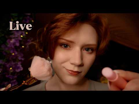 ASMR Honey spoon, Kisses, Plucking, Jellyfish, Inaudible whisper, Face Tracing, Thunderstorm💛