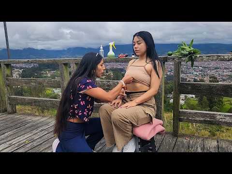 PAULINA ASMR, RELAXING MASSAGE, SPIRITUAL CLEANSING, HAIR CRACKING