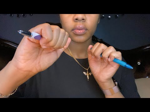 ASMR- 5 MINUTE TINGLES ✨ (PEN CLICKING)🖊