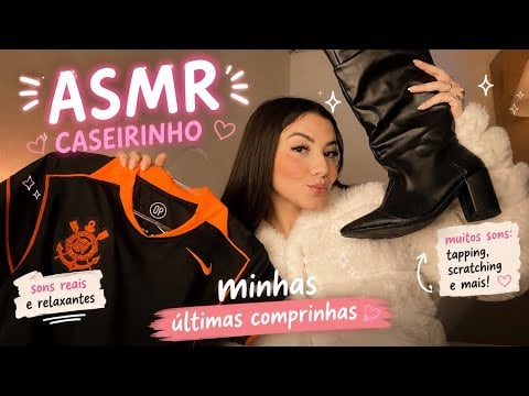 ASMR caseirinho: minhas últimas comprinhas 