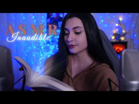 ASMR Lectura inaudible y sonidos de lluvia para dormir💤