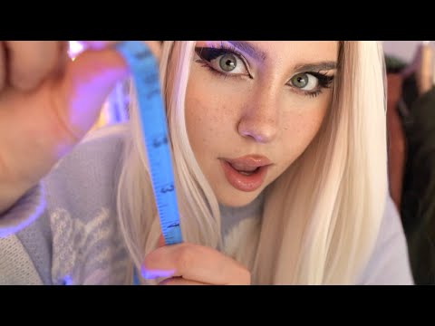 QUE GRANDE! 💖 ASMR tomando tus medidas [ROLEPLAY]