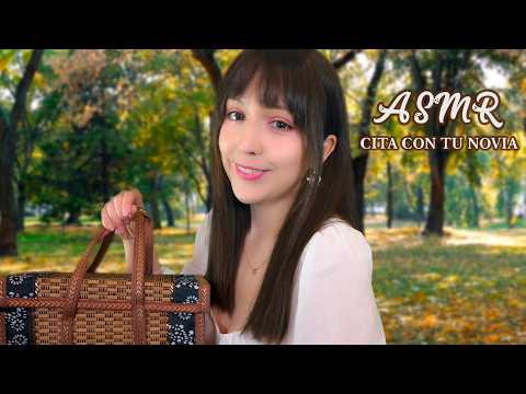 ⭐ASMR una CITA con tu NOVIA en el PARQUE 🌳[Sub] Atención Personal, Mimitos y Caricias