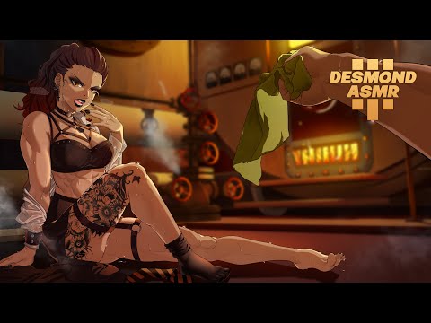 F4A ASMR - Trapped in the Boiler Room with a Tsundere Tomboy Goth Girl [Enemies to Lovers] [Bossy]