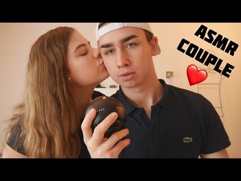 ASMR | Kissing, Mouth Sounds, Hair Brushing, Tapping (Couple ASMR) 💑 ♡ 4K